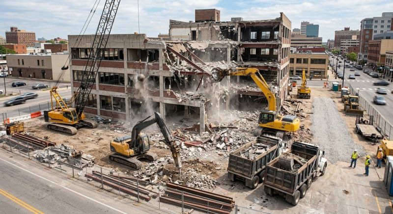 Warehouse Demolition in Bergen County, NJ
